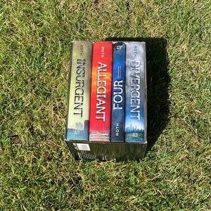 Four Book Divergent Series